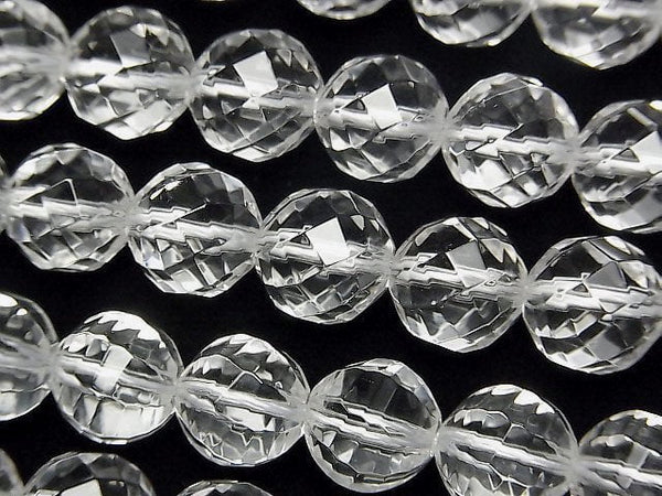 [Video] Crystal AAA Twist 72Faceted Round 10mm half or 1strand beads (aprx.15inch/36cm)