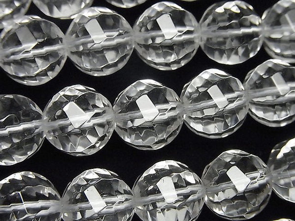 [Video] Crystal AAA Twist 72Faceted Round 12mm half or 1strand beads (aprx.15inch/36cm)