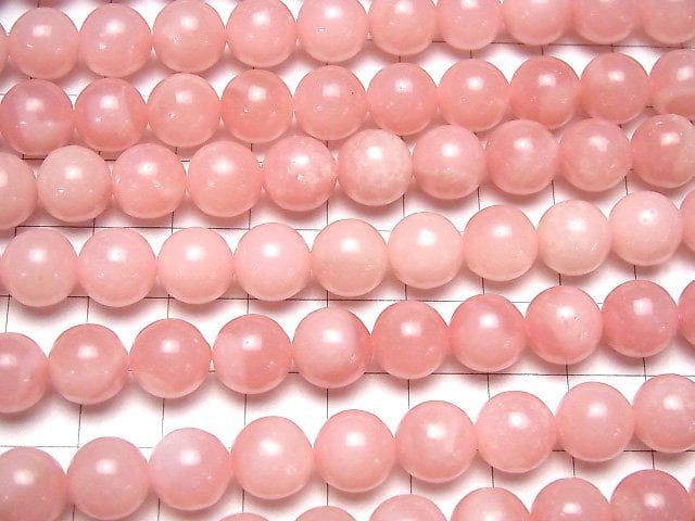 Pink Soap Stone AAA Round 10mm half or 1strand beads (aprx.15inch/36cm)