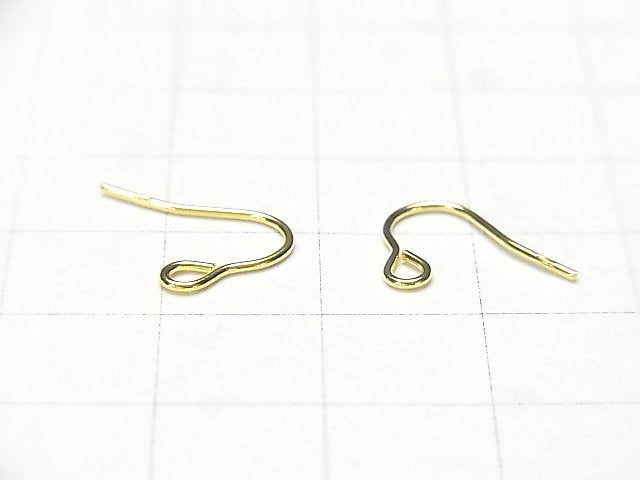 Silver925 Earwire 10x15mm [Silver Finish ][Rhodium Plated ][18KGP] 3pairs