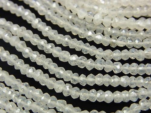 1strand $11.79! Crystal AAA Small Size Faceted Button Roundel Coating 1strand (aprx.12inch / 30cm)