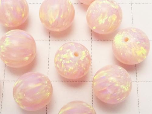 Kyoto Opal Round 8 mm [Light Pink] Half Drilled Hole 1pc $7.79!