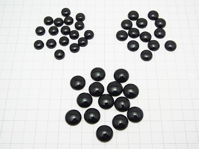 Onyx  Round  Cabochon [4mm][6mm][8mm][10mm][12mm][14mm] 5pcs