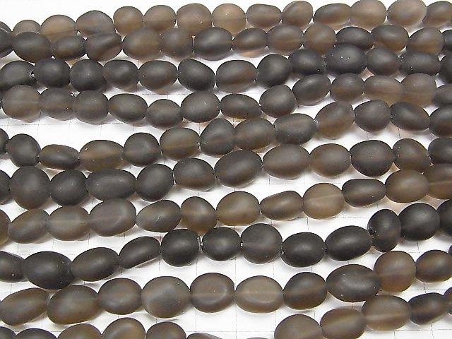[Video]Frost Smoky Quartz AAA Nugget half or 1strand beads (aprx.15inch / 37cm)