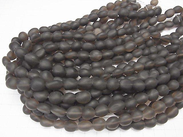 [Video]Frost Smoky Quartz AAA Nugget half or 1strand beads (aprx.15inch / 37cm)