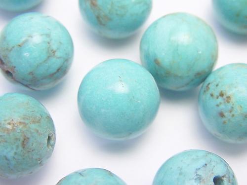 High quality Turquoise AAA Round 14 mm 3 pcs