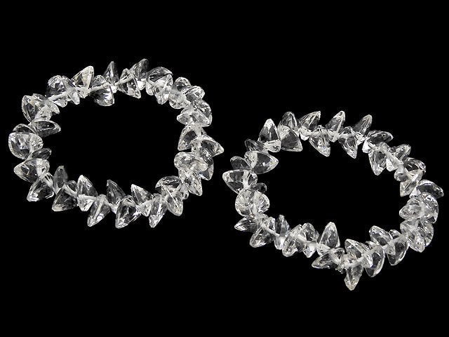 [Video] High Quality! Crystal AAA Heart cut 12x12mm 1/4strands -Bracelet