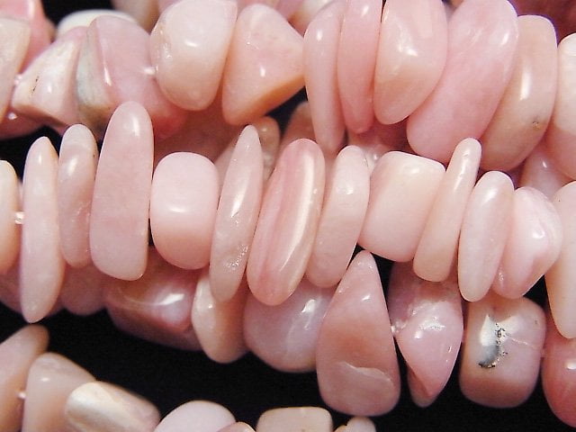 [Video]Pink Opal AAA- Chips (Small Nugget ) 1strand beads (aprx.15inch/38cm)