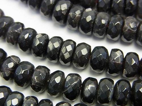 Scapolite AA++-AA+ Faceted Button Roundel 8x8x5 half or 1strand (aprx.15inch/38cm)