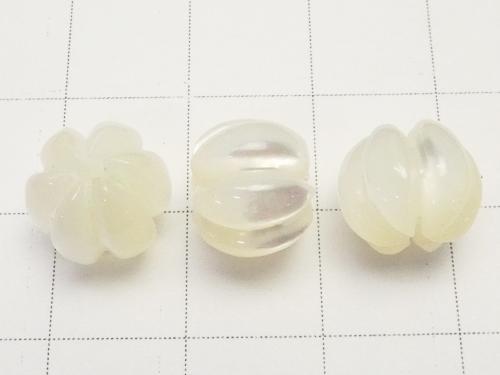 High quality White Shell (Silver-lip Oyster) AAA Pumpkin [8x7] [10x8] 3pcs $4.79