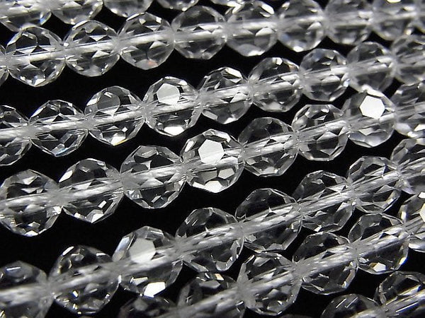[Video]Crystal AAA+ "Bucky Ball" Faceted Round 6mm 1/4 or 1strand beads (aprx.15inch/38cm)