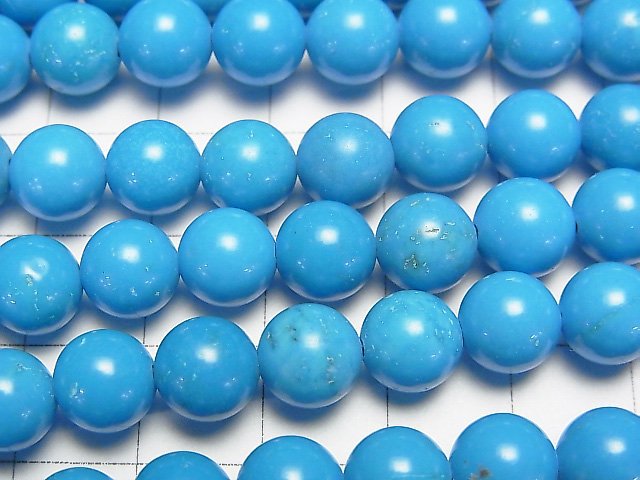 1strand $4.79! Magnesite Turquoise Round 8mm Blue Color 1strand beads (aprx.15inch / 38cm)