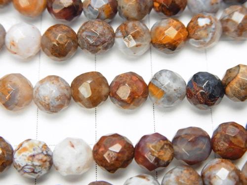 Pietersite  64Faceted Round 6mm half or 1strand (aprx.15inch/38cm)