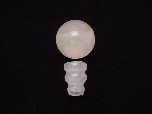 Rose Quartz AA++ T-Hole Beads [8mm][10mm][12mm][14mm] 1 set