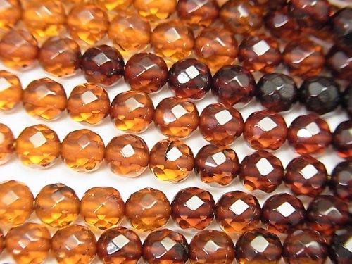 [Video] Baltic Amber 64 Faceted Round 5 mm color gradation half or 1 strand beads (aprx.15 inch / 38 cm)