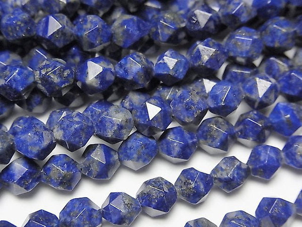 Lapislazuli AA 20Faceted Round 6mm half or 1strand beads (aprx.15inch/36cm)