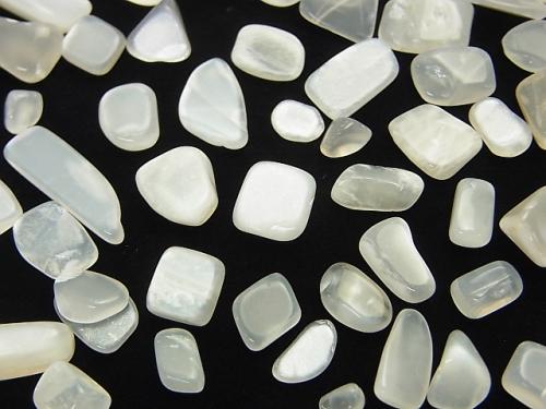 White Moon Stone AAA - AA ++ Undrilled Chips 100 grams $5.79!