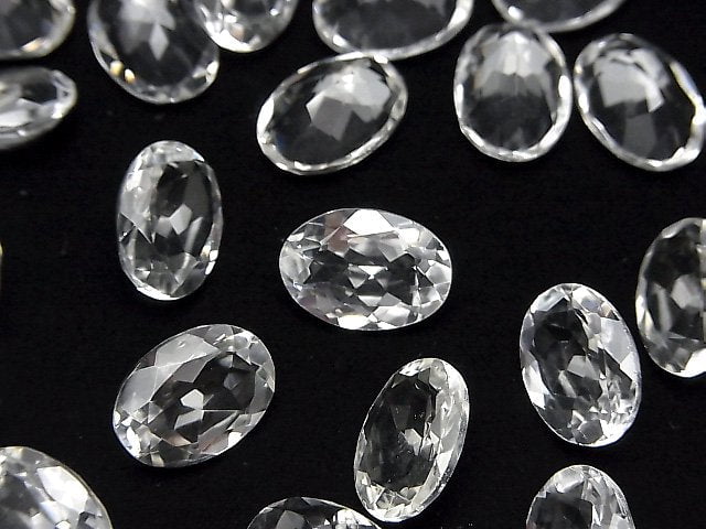 [Video]High Quality Crystal AAA Loose stone Oval Faceted 14x10mm 3pcs