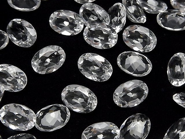 [Video]High Quality Crystal AAA Loose stone Oval Faceted 14x10mm 3pcs
