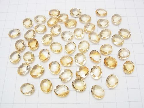 High Quality Citrine AAA Undrilled Faceted Oval 11x9x5mm 4pcs $7.79!