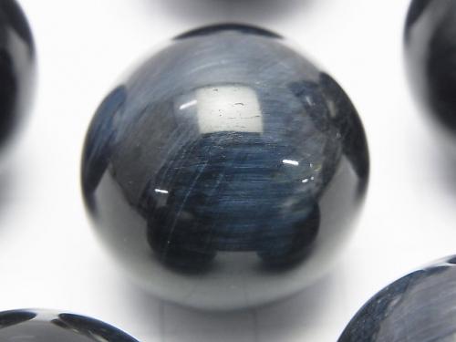 1pc $12.99! Natural Blue Tiger Eye AAA- Sphere, Round 30mm 1pc