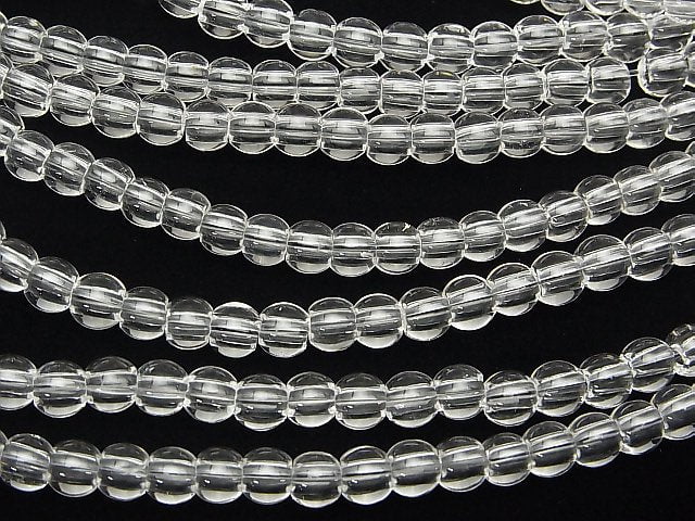 [Video]Crystal Quartz AAA Round 6mm [2mm hole] half or 1strand beads (aprx.15inch/37cm)