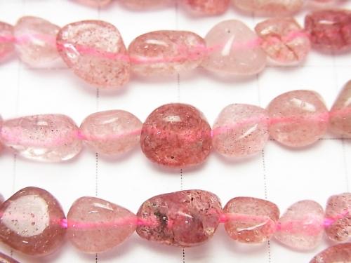1strand $7.79! Pink epidote AAA - Nugget 1strand (aprx.15inch / 38cm)