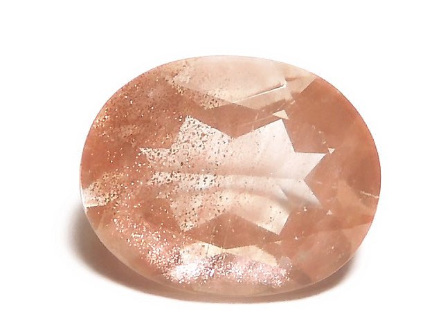 [Video] [One of a kind] High Quality Oregon Sunstone AAA Faceted 1pc NO.121