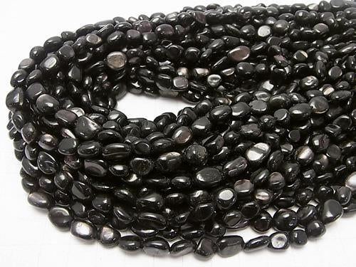 [Video] 1strand $8.79! Hypersthene (Star enstatite )AAA- Small Size Nugget  1strand beads (aprx.15inch/38cm)