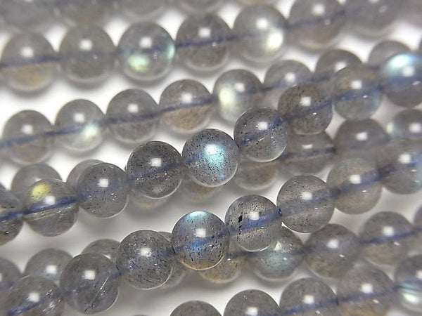 [Video]Labradorite AAA Round 6mm half or 1strand beads (aprx.15inch/36cm)