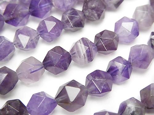 1strand $9.79! Stripe Amethyst 24Faceted Round 8mm 1strand (aprx.15inch / 37cm)