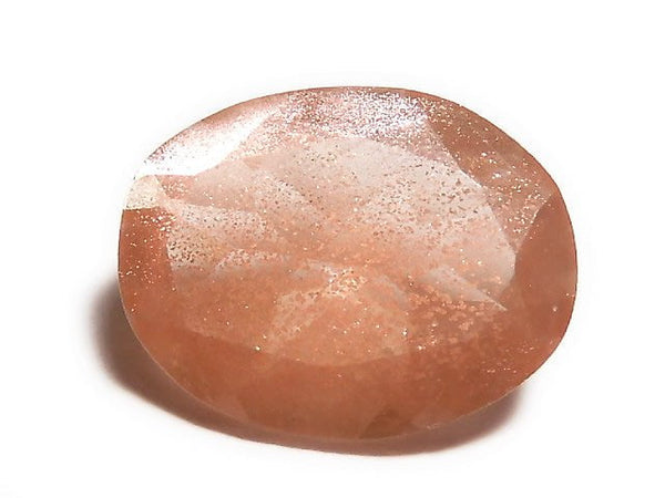[Video] [One of a kind] High Quality Oregon Sunstone AAA Faceted 1pc NO.122