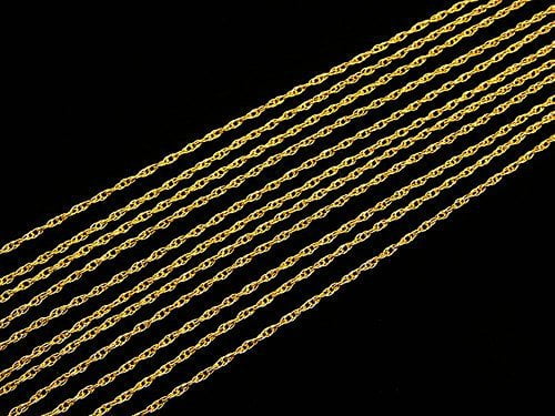 14KGF Rope Chain 0.9mm 10cm