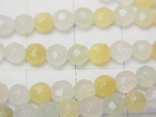 1strand $8.79! Mixed Stone  32Faceted Round 4mm 1strand (aprx.15inch/38cm)