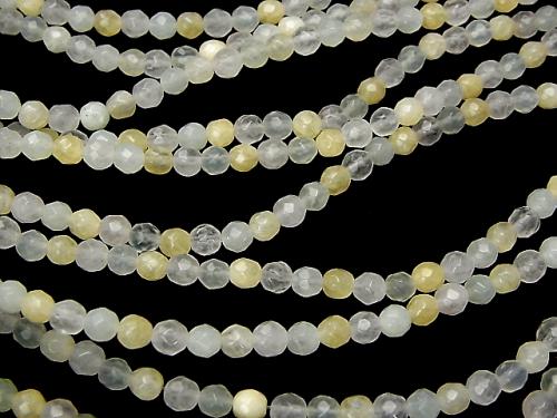 1strand $8.79! Mixed Stone  32Faceted Round 4mm 1strand (aprx.15inch/38cm)