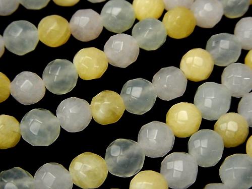 1strand $9.79! Mixed Stone  64Faceted Round 6mm 1strand (aprx.15inch/38cm)