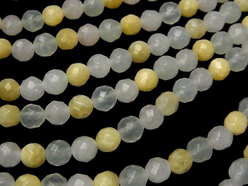 1strand $9.79! Mixed Stone  64Faceted Round 6mm 1strand (aprx.15inch/38cm)