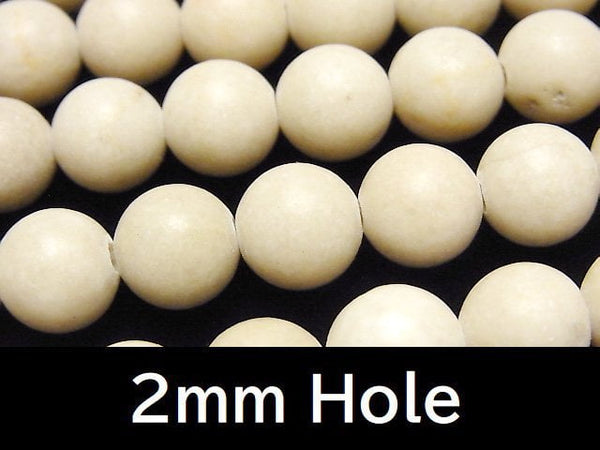 Riverstone Round 10mm [2mm hole] 1strand beads (aprx.15inch/36cm)