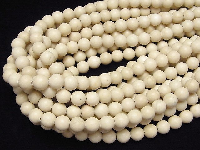 Riverstone Round 10mm [2mm hole] 1strand beads (aprx.15inch/36cm)