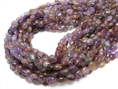 1strand $12.99! Cacoxenite  in Amethyst AA++ Nugget  1strand (aprx.15inch/37cm)