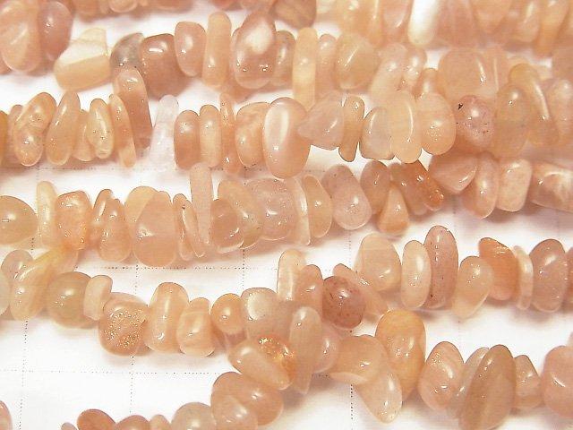 [Video]1strand $4.79! Orange Moonstone AA + Chips (Small Nugget) 1strand beads (aprx.33inch / 84cm)