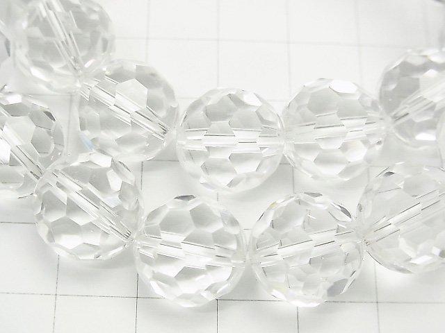[Video] High Quality! Crystal AAA 32 Faceted Round 14 mm 1strand (Bracelet)