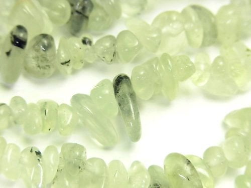 Prehnite AA+ Chips (Small Nugget ) 1strand beads (aprx.31inch/78cm)