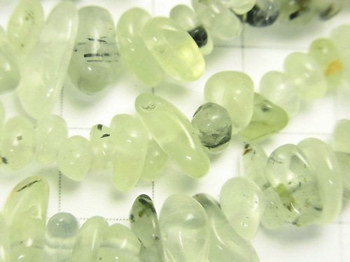 Prehnite AA+ Chips (Small Nugget ) 1strand beads (aprx.31inch/78cm)