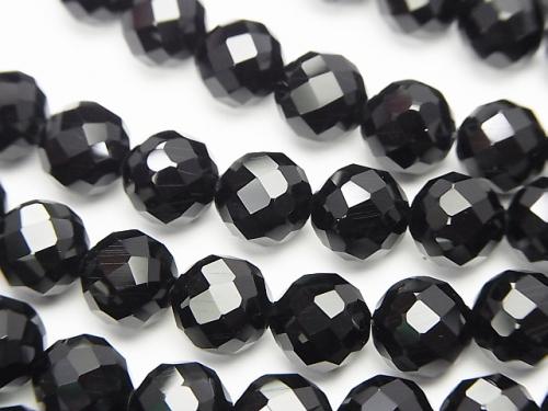 High Quality!  Onyx AAA 64Faceted Round 8mm 1strand beads (aprx.15inch/37cm)
