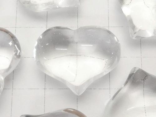 1pc $3.79! Crystal AA ++ Heart Half Drilled Hole 20 x 25 x 12 mm 1 pc