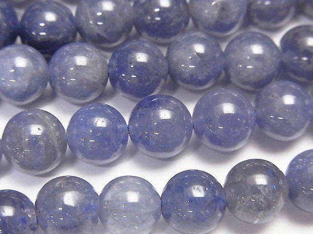 [Video] Sale! High quality Tanzanite AAA Round 8mm 1/4 or 1strand beads (aprx.15inch / 38cm)