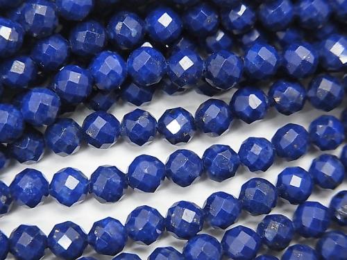 High Quality!  1strand $14.99! High Quality Lapislazuli AAA Faceted Round 4mm  1strand (aprx.15inch/38cm)