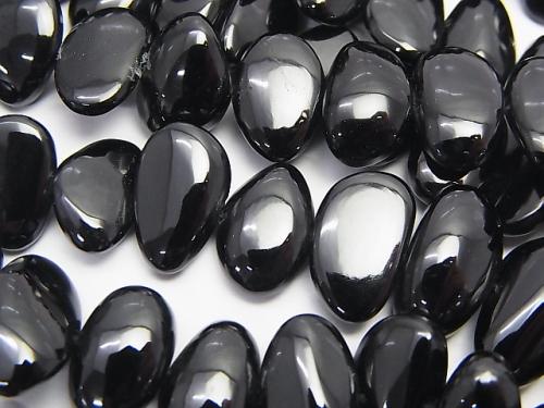 Sale! High Quality Black Spinel AAA - AAA - Flat Nugget half or 1strand (aprx.15 inch / 38 cm)