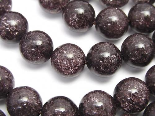1strand $8.79! Dark brown color Cracked Crystal Round 10mm 1strand (aprx.15inch / 37cm)